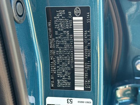 Certified 2026 Toyota Camry XSE FWD image 29