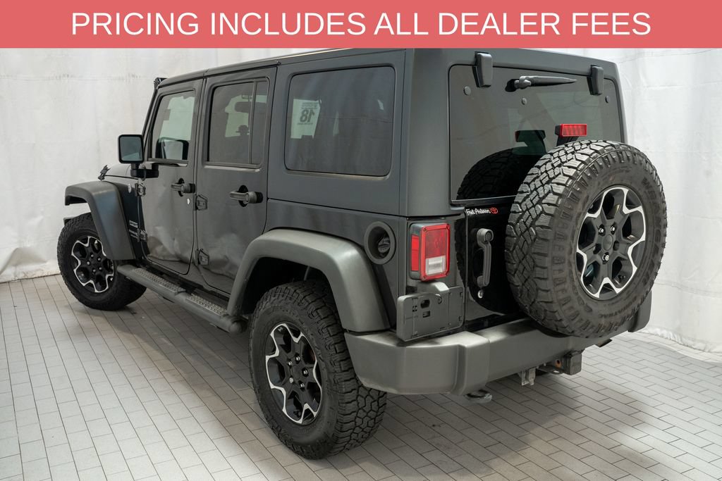 Used 2018 Jeep Wrangler Unlimited Sport S AWD/4WD image 3