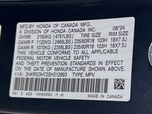 Certified 2025 Honda CR-V EX-L image 32