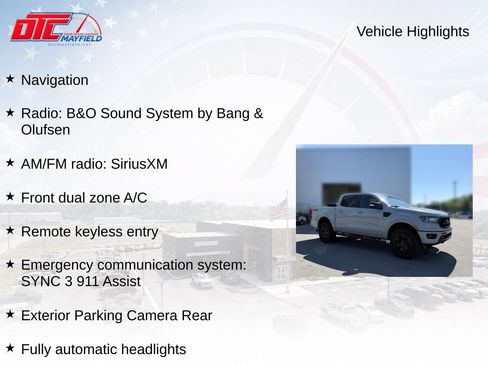 Used 2021 Ford Ranger Lariat w/ Equipment Group 501A High AWD/4WD image 6
