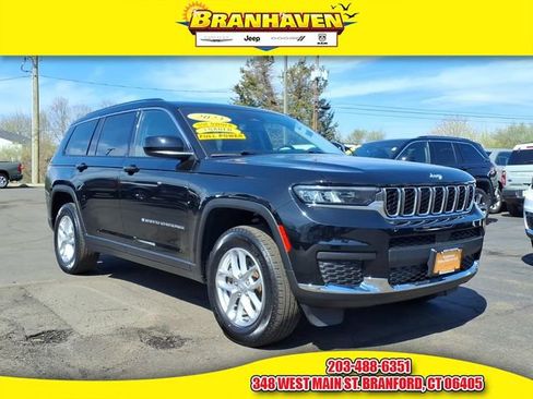Certified 2023 Jeep Grand Cherokee L Laredo w/ Luxury Tech Group I AWD/4WD image 1