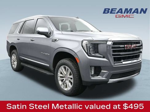 Used 2022 GMC Yukon SLT w/ SLT Luxury Package AWD/4WD image 2