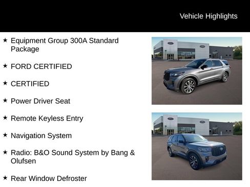 Used 2025 Ford Explorer ST-Line AWD/4WD image 6