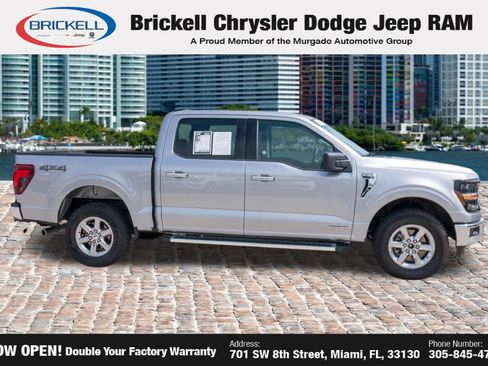 Used 2025 Ford F150 XLT w/ Equipment Group 301A Standard AWD/4WD image 4