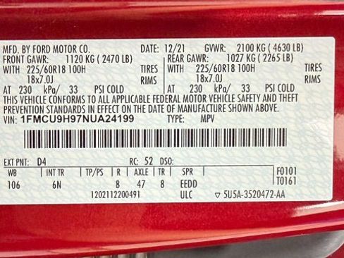 Used 2022 Ford Escape SEL image 15