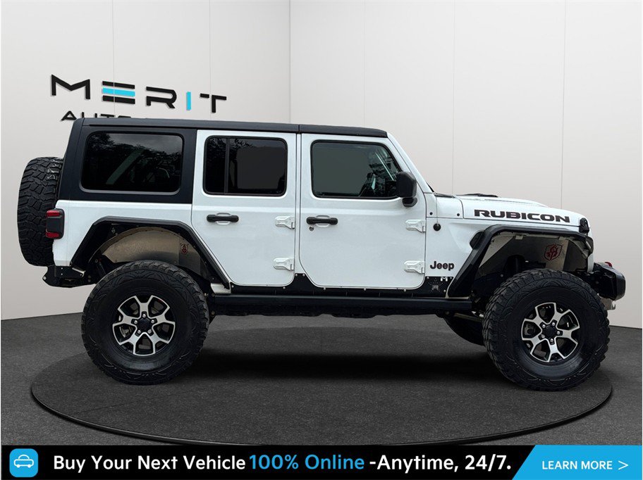 Used 2018 Jeep Wrangler Unlimited Rubicon w/ Steel Bumper Group AWD/4WD image 10