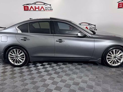 Used 2021 INFINITI Q50 Luxe w/ Seat & Sound Package RWD image 9