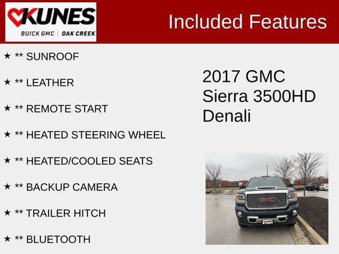 Used 2017 GMC Sierra 3500 Denali image 2
