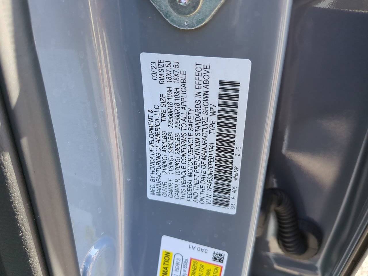Certified 2023 Honda CR-V EX-L image 22