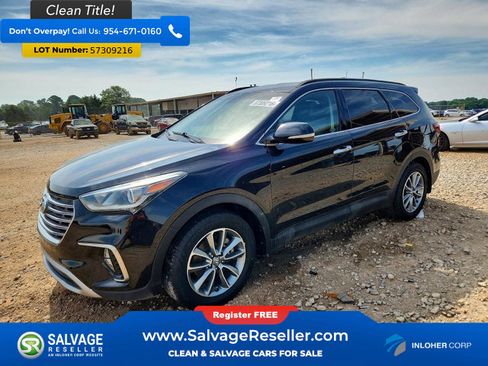 Used 2017 Hyundai Santa Fe Limited AWD/4WD image 1