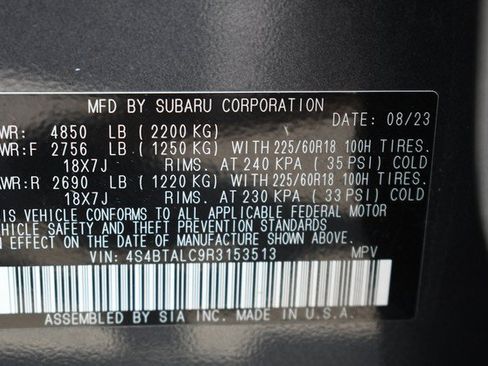 Used 2024 Subaru Outback Onyx Edition AWD/4WD image 34
