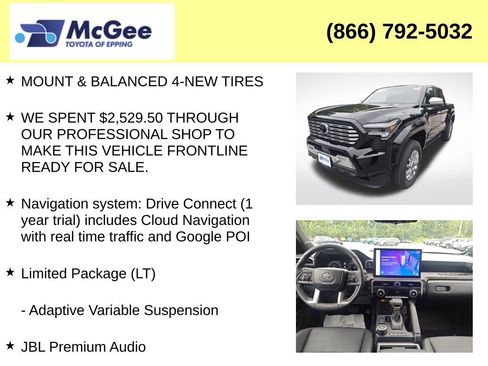 Certified 2024 Toyota Tacoma Limited w/ Limited Package (LT) AWD/4WD image 22