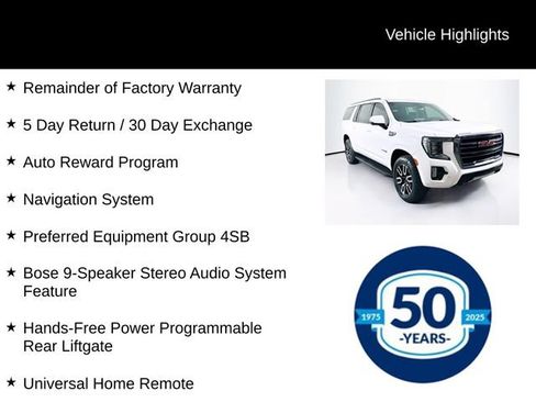 Used 2022 GMC Yukon XL AT4 AWD/4WD image 8