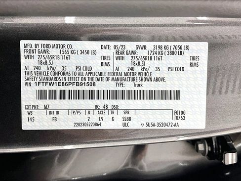 Certified 2023 Ford F150 XLT w/ Equipment Group 302A High AWD/4WD image 36