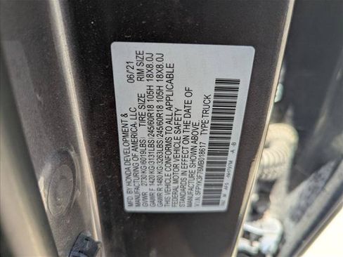 Used 2021 Honda Ridgeline RTL-E image 16