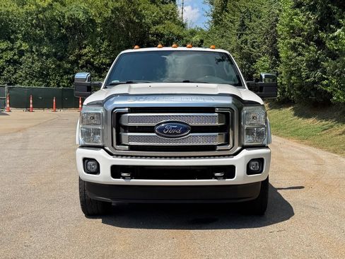 Used 2015 Ford F350 Platinum w/ Snow Plow Prep Package AWD/4WD image 3