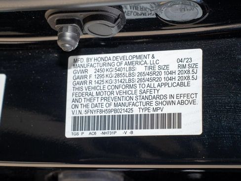 Certified 2023 Honda Passport EX-L image 40