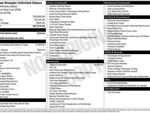 Used 2014 Jeep Wrangler Unlimited Sahara w/ Trailer Tow Group image 6
