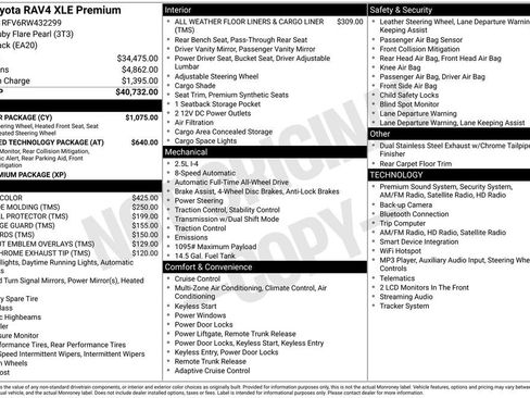 Used 2024 Toyota RAV4 XLE Premium w/ Weather Package AWD/4WD image 23