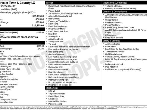 Used 2010 Chrysler Town & Country LX w/ PWR Window Group image 6