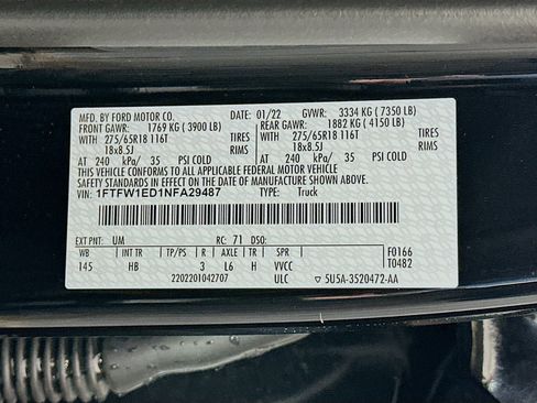 Used 2022 Ford F150 Lariat image 12