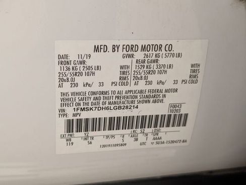 Used 2020 Ford Explorer XLT w/ Equipment Group 202A image 28