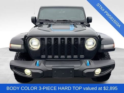 Used 2023 Jeep Wrangler Unlimited Rubicon 4xe w/ Cold Weather Group image 2