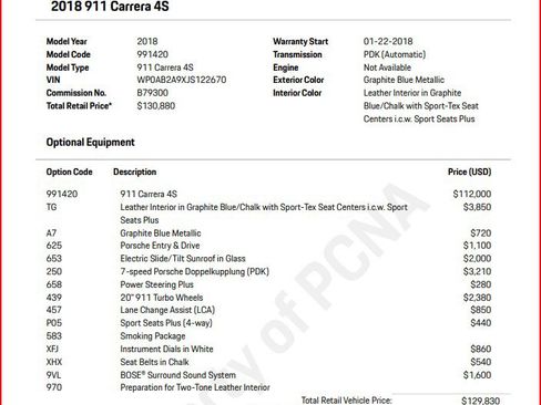 Certified 2018 Porsche 911 Carrera 4S image 33