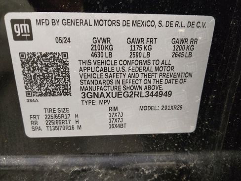Used 2024 Chevrolet Equinox LT AWD/4WD image 33
