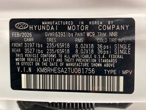 New 2026 Hyundai Palisade SEL Premium AWD/4WD image 29
