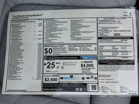 New 2026 BMW X5 xDrive40i AWD/4WD image 48