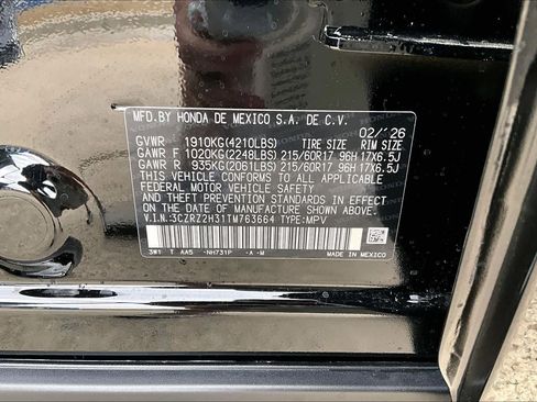 New 2026 Honda HR-V LX image 21
