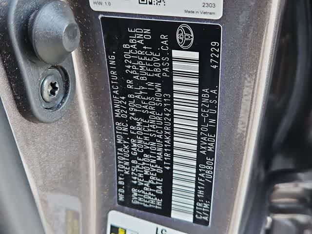 Used 2024 Toyota Camry LE w/ Convenience Package FWD image 29