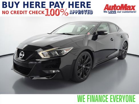 Used 2018 Nissan Maxima SR w/ Midnight Edition image 2