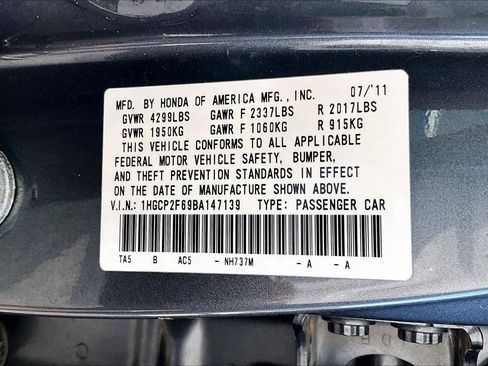Used 2011 Honda Accord SE image 34
