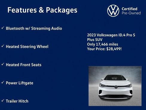Used 2023 Volkswagen ID.4 Pro S Plus AWD/4WD image 10