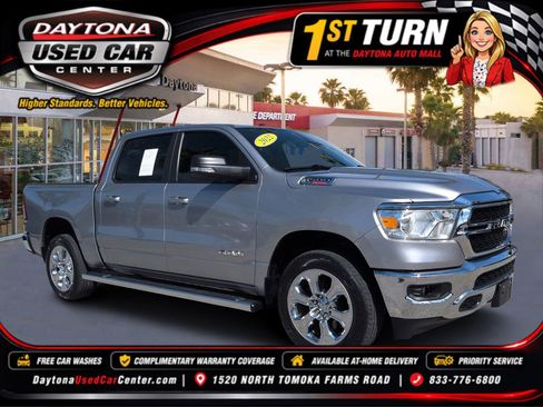 Certified 2022 RAM 1500 Big Horn w/ Trailer Tow Group RWD image 1