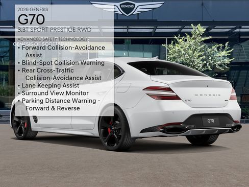 New 2026 Genesis G70 3.3T Sport Prestige image 7
