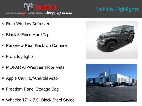 New 2026 Jeep Wrangler Sport AWD/4WD image 2