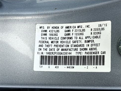 Used 2016 Honda Accord Sport image 32