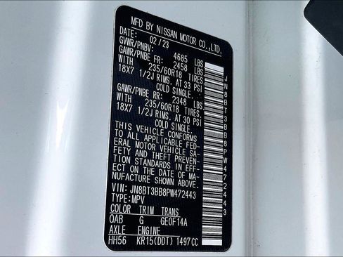 Certified 2023 Nissan Rogue SV AWD/4WD image 33
