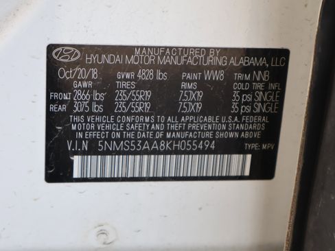 Used 2019 Hyundai Santa Fe Limited image 44