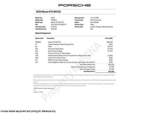 Used 2023 Porsche Macan GTS image 2