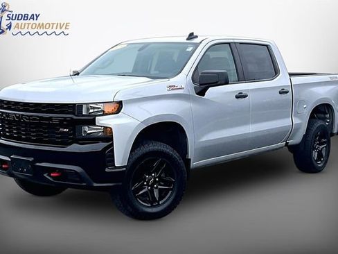 Used 2021 Chevrolet Silverado 1500 Custom Trail Boss w/ LPO, Dark Essentials Package AWD/4WD image 1