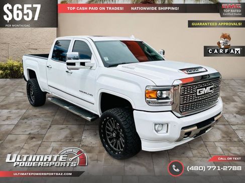 Used 2019 GMC Sierra 2500 Denali w/ Duramax Plus Package AWD/4WD image 43
