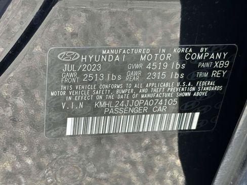 Used 2023 Hyundai Sonata Blue FWD image 25
