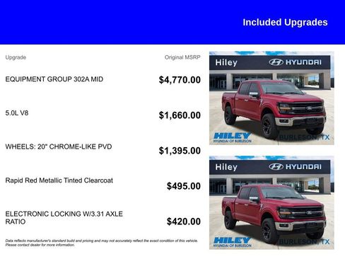 Used 2024 Ford F150 XLT w/ Equipment Group 302A MID AWD/4WD image 5