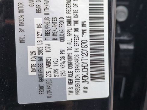 New 2026 MAZDA CX-70 3.3 Turbo w/ Premium Package image 35