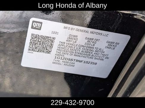 Used 2022 Chevrolet Malibu LT FWD image 20