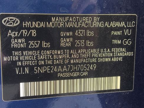 Used 2018 Hyundai Sonata ECO FWD image 33